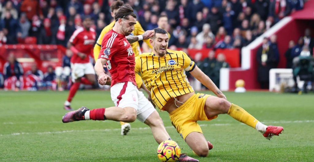 Brighton faced defeat against Nottingham Forest, losing 7-0 at the City Ground